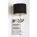 Modern Metal Fabric Shade Hotel Wall Lights (MB50530-1-170)