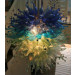Modern Multi Colored Glass Chandelier Lighting for Hotel