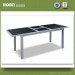 Modern Poly Wood Furniture Table Outdoor Extension Square Dining Table