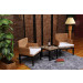 Modern Rattan Furniture Coffee Teatable Chair