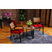 Modern Rattan Furniture Home Hotel Bar Table Chair