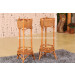 Modern Rattan Furniture Living Room Hotel Plant Stand