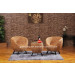 Modern Rattan Furniture Living Room Table Chair