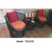 Modern Rattan Garden Outdoor Leisure Patio Table for Balcony