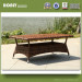 Modern Synthetic Rattan Tea Table New Design Metal Wicker Table