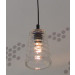 Modern Transparent Glass Hanging Pendant Light (1171s1)