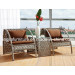 Modern Wicker Leisure Patio Dining Outdoor Garden Rattan Furniture (JJ-S740)