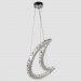 Moon LED Chandelier Crystal Ceiling Lamp Cold Color Light Pm5103