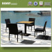 Morden Restaurant Dining Table and Chair Outdoor Wicker Dining Set