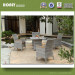 Morden Table Set Outdoor Gray Rattan Wicker Furniture Table Set