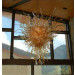 Mouth Blown Glass Chandelier Art