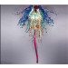 Mouth Blown Glass Chandelier Fixture Pendant Light