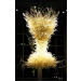 Mouth Blown Glass Chandelier Light Fixture