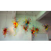 Multicolor Handblown Glass Pendant Lighting for Home Decoration