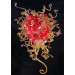 Murano Ball Pendant Lamp for Decoration