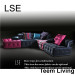 New Classic Sofa Modern Style Furniture Living Room Fabric Sofa