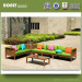 New Design 2015 Leisure Colorful Garden Outdoor Rattan Sofa Set