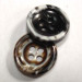 New Design 4holes Brushed Resin Shirt Button