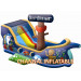 New Design Inflatable Slide in Pirate Ship Shape with Undersea Theme (JW0311)
