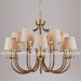 New Design Iron Pendant Lighting Chandelier Lamp (SL2016-6+6B)