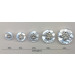 New Design Resin Pearl Combination Coat Button