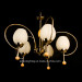 New Designer Antique Brass Chandelier Lamp Tb1023-5L