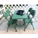 New Green Banquet Table with Chairs (SY-122Z)