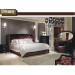 New Modern Home Bedroom Set Furniture Wooden Fabric Bed