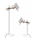 New Style Oak and Metal Floor Lamp (ML80120-1L)