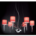 New Style Pendant Lighting with Fabric Shade (MD2241-6R)
