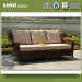New Style Rattan Outdoor Sofa Garden Morden 3 Seater Sofa