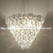 Nice Flower Big Chandelier Pendant Lighting with Glass Shade