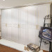 Noble White Golden Platinum Combo Wardrobe (OP-YG11101)