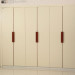 Oppein Modern White Hinged Wardrobe (YG21336)