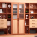 Oppein Modern Wood Grain Bookshelf (SG11304)