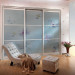 Oppein Tempered Glass Sliding Wardrobe with Diamond (OP-YG11173)