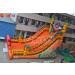 Orange Jungle Safari Slide Inflatable Chsl468-S