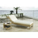 Outdoor Daybed Sun Bed Lounge Rattan Bed Wicker Cabana