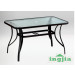 Outdoor Dining Hotel Restaurant Patio Leisure Glass Table (JT-301)