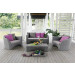 Outdoor Dining Modern Patio Rattan Leisure Garden Sofa