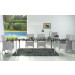 Outdoor Garden Dining Rattan Table and Chair (JJ-S667)