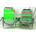 Outdoor Leisure Aluminium Folding Woodarmrest Chair