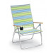 Outdoor Leisure Woodarmrest Aluminium Folding Chair