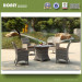 Outdoor Luxury Rattan Dining Set Aluminum Dining Set