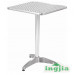 Outdoor Metal Leisure Dining Patio Hotel Cafe Garden Table (JT-62)