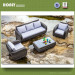 Outdoor Modern Rattan Sofa Set Luxury Rattan Living Room Furniture