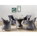 Outdoor Modern Wicker Rattan Dining Sets Wicker Coffee Set and Rattan Furniture