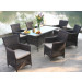 Outdoor PE Rattan Dining Set/Dining Table and Dining Chair/Garden Furniture