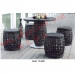 Outdoor Patio Leisure Rattan Dining Garden Modern Table