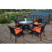 Outdoor Rattan Dining Furniture Chair and Table